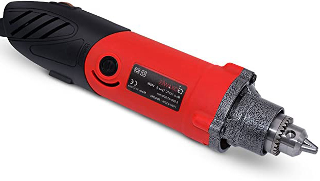 GOXAWEE Amoladora Recta Electrica 240W Herramienta rotativa multifunción/Velocidad variable de 6 pasos (8000-32000 RPM) /0.5-6mm Collet