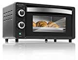 Cecotec Bake&Toast 450 - Horno Conveccion Sobremesa, Capacidad de 10 litros, 1000 W, Temperatura hasta 230ºC y Tiempo hasta 60 Minutos, Perfecto para Panini y Bollería, 10 litros de capacidad