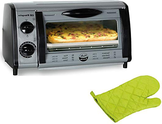 Orbegozo HO 810 A + MANOPLA - Mini horno-tostador multifunción