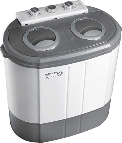 Camry CR8052, Mini Lavadora con Centrifugador, 3 Kg