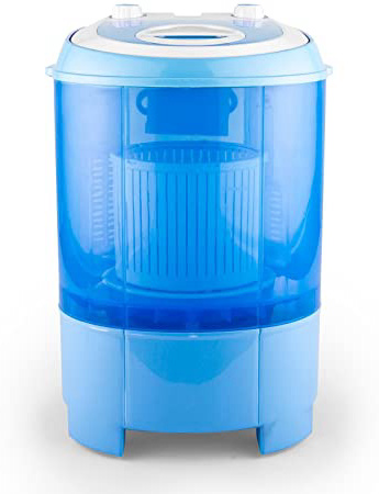 Oneconcept SG003 Camp Edition - Mini-Lavadora y centrifugadora, Capacidad de 2,8 kg, Potencia de 180 W, Bajo Consumo energético y de Agua, Lavadora para Camping, Ideal para Estudiantes