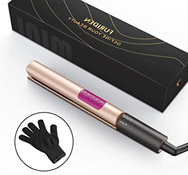 Planchas del Pelo Ceramica Profesional, Planchas del Pelo de Viaje Mini, Mini Planchas del Pelo Pequeñas