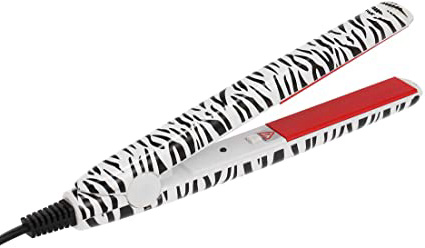 Anself - Mini Plancha de Pelo Portátil de Pinza Cerámica,para Cabello ambos de Seco & Húmedo (Negro)