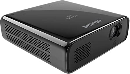 Philips PicoPix Max, mini proyector de cine en casa,Android 9,USB-C, HDMI, Wi-Fi,Bluetooth,tamaño de imagen de 120,tienda de aplicaciones,panel táctil,espejo de pantalla inalámbrico