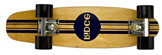 Ridge Maple Mini Retro Cruiser Skateboard, Unisex Adulto