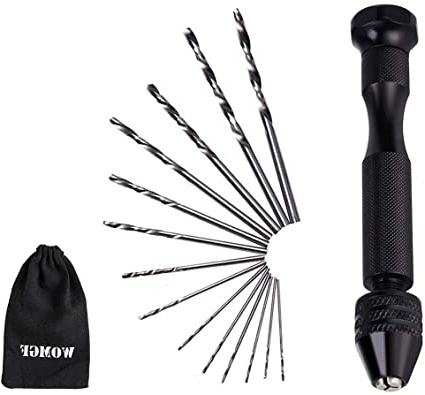 WOMGF 14pcs Mini Taladro Manual