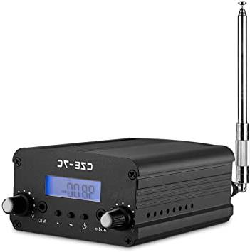 1 W/7 W Transmisor FM estéreo Mini