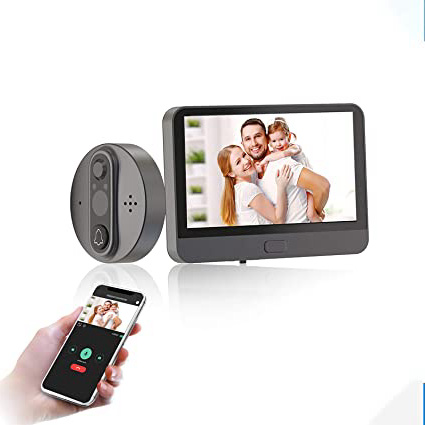 JeaTone Inteligente Mirilla Digital Wifi