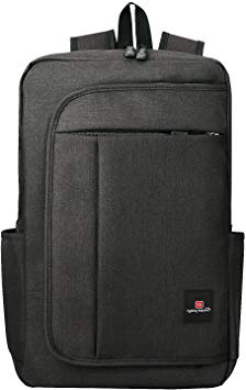 Soarpop SA007 Mochila para ordenador portátil de hasta 17.3" pulgadas, Negro