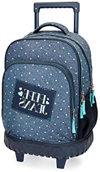 Pepe Jeans Olaia Blue Rolling Backpack 2W