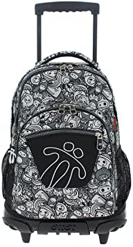 Totto Mochilas Escolares con Ruedas, Mochilas Grandes Infantiles Estampados - Mochilas