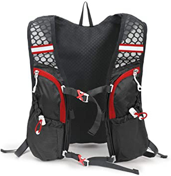 Lixada Mochila Hidratación 5L Mochila para Correr Ligera para Correr Ciclismo Equitación Excursionismo Alpinismo