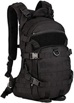 Selighting Mochila Militar, Mochila Militar Táctica 25L de Asalto con MOLLE Sistema Gran Bolso de Hombro Hombre Impermeable para Viajar Camping Caza Senderismo