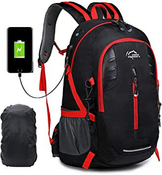 lingvi 30L Mochila de Senderismo a Prueba de Agua al Aire Libre Mochila de Trekking al Aire Libre Duradera para Hombres Mujeres