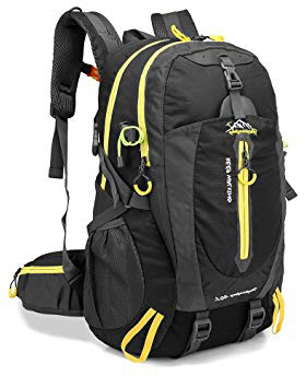 Lixada 40L Resistente al Agua Mochila, Portátil Mochila Trekking, Laptop Daypack, Durable Impermeable, para Escalada, Viajes, Actividades al Aire Libre