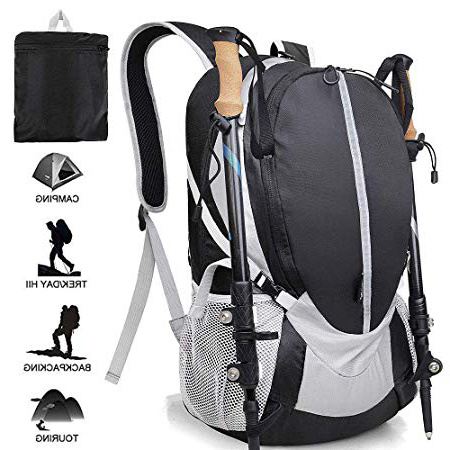 Songwin 35L Ultra Ligera Mochila Plegable de Senderismo Excursión Deportes al Aire Libre/Bolsa de Viaje, Nylon Impermeable,para Viaje Acampar Escalada Correr Ciclismo