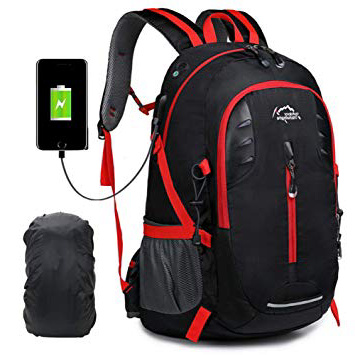 lingvi 30L Mochila de Senderismo a Prueba de Agua al Aire Libre Mochila de Trekking al Aire Libre Duradera para Hombres Mujeres
