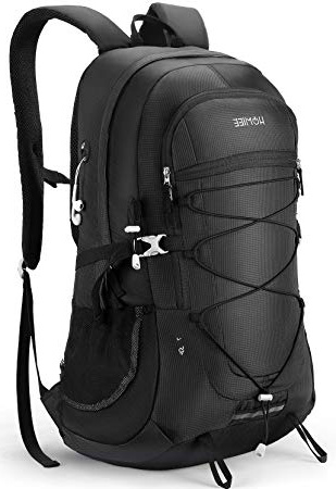HOMIEE Mochila de Senderismo de 45L, Bolsa de Nylon para Caminatas con Bolsillo para computadora portátil, Adecuada para Caminatas, excursiones, Deportes al Aire Libre, Estilo único Impermeable