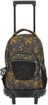 TOTTO Mochila Escolar con Ruedas - Resma - Niño