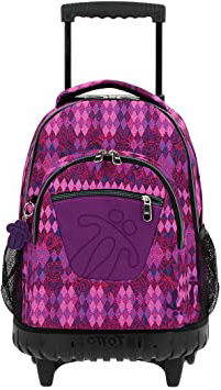 TOTTO Mochilas Escolares con Ruedas, Mochilas Grandes Infantiles Estampados - Mochilas