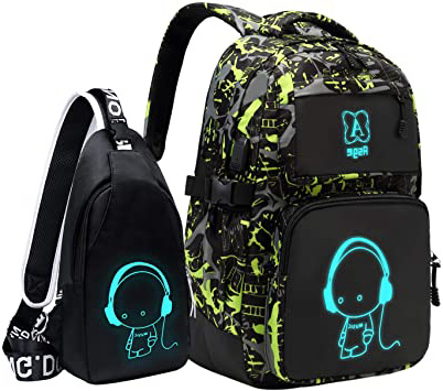 Asge Mochila Escolar para niñas,