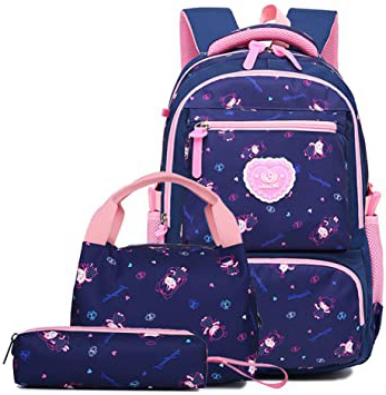 Mochila Escolar para Niñas Primaria