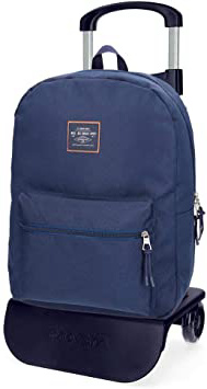 Mochila con carro Pepe Jeans Cross 44cm Azul