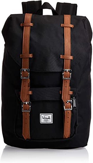 Herschel Mochila de a diario 10020-00001-os_Black, 17 L, color negro