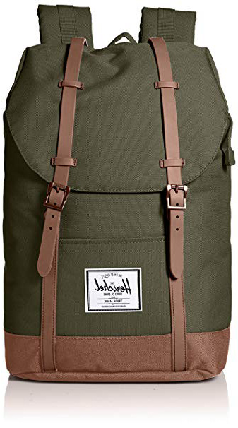 Herschel RETREAT Mochilas hombres Kaki Mochila