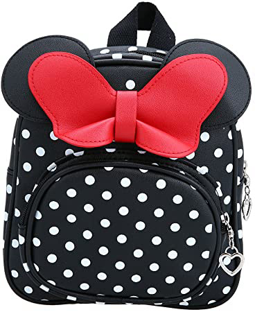 Decdeal - Mochila Infantil para Niños Niñas de Jardín de Infancia Primera de 2-6 Años de Edad, Impermeable