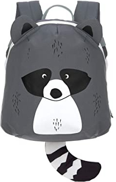 Lässig Mochila Infantil para niños pequeño, About Friends Mapache, 24 cm, Gris