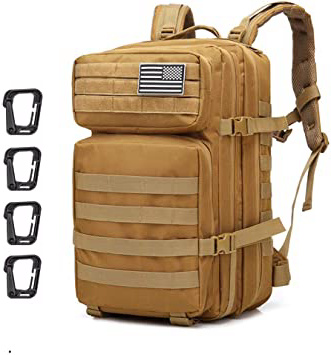 ZEHNHASE Mochila Táctica Impermeable 45L