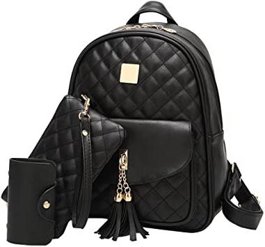 Vbiger Mochilas Mujer de Cuero