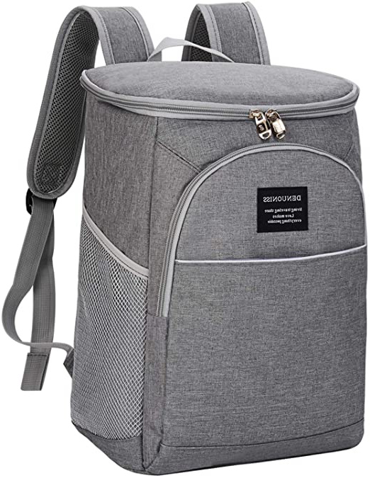 COOFIT Mochila Nevera Mochila Térmica Comida Mochila Refrigeración Aislamiento con Forro Impermeable Portatil Mochila Térmica Porta Alimentos para Playa Picnic Camping
