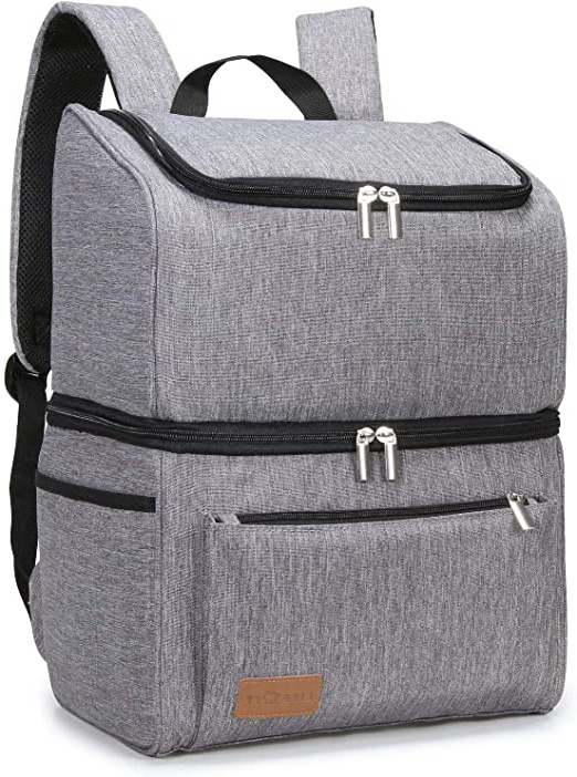 Lifewit Mochila Termica Porta Alimentos de Refrigeración Aislado Resistente al Agua Portátil Mochila de Refrigeración Suave para la Playa/Picnic/Día de Campo/Barbacoa