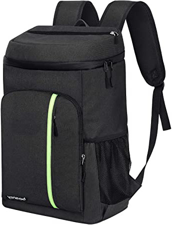 Mochila Térmica, Besrey Mochila Nevera bolsa térmica comida grande, Mochila Portatil Almuerzo de Doble Capa, Ligera, Impermeable, para playa Trabajo Picnic Camping
