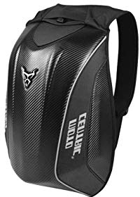 Mochila De Moto Bolsa De Almacenamiento Portátil Robusta De Gran Capacidad De Fibra De Carbono Bolsa De Tortuga Kawasaki Resistente Al Agua De Shell Rígida Locomotora Para Montar Al Aire Libre