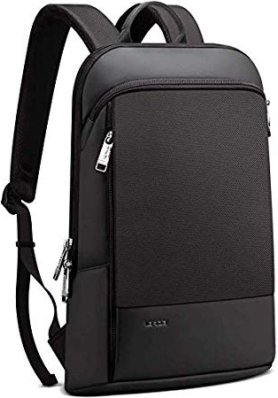 BOPAI Mochila Pase de Hombres y Mujeres Impermeable Mochila para Portátil Ligera Súper Delgada de 15 Pulgadas Hombres Mochila Antirrobo Ultraligera Mochila de Daypacks Negocios, Negro