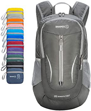 ZOMAKE Mochila Plegable Ligera 25L,