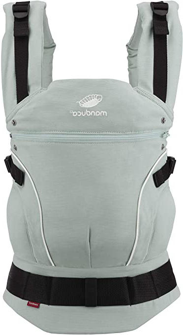 manduca First Baby Carrier > PureCotton < Mochila Portabebe Ergonomica, Algodón Orgánico, Extensión de Espalda Patentada, para Recién Nacidos y Bebés de 3,5 a 20 kg (PureCotton, Mint (verde menta))