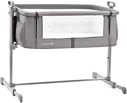 Kinderkraft Cuna Colecho 2 en 1 NESTE, Ajustable, Plegable, Accesorios, Pizarra