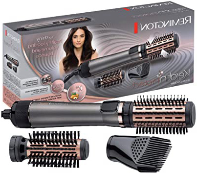 







Remington Keratin Protect AS8810 - Moldeador de pelo y Cepillo Térmico, Cerámica, Keratina y Aceite de Almendra, 1000 W, Gris






