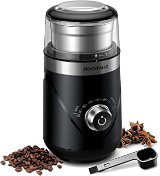SHARDOR Molinillo Café Eléctrico Tiempo