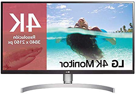LG 27UK850-W - Monitor 4K UHD de 68,6 cm (27") con Panel IPS (3840 x 2160 píxeles, 16:9, 350 cd/m², sRGB >99%, 1000:1, 5 ms, 60 Hz) Color Negro y Blanco