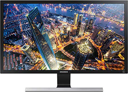 Samsung U28E590D - Monitor para PC Desktop de 28" (3840 x 2160 Pixeles, LED, 4K Ultra HD, TN, 3840 x 2160, 1000:1), color negro y gris