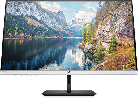 HP 27f - Monitor de 27" (4K Ultra HD LED, AMD FreeSync, 16:9, 3840 x 2160 pixeles, 5 ms, altura ajustable) negro
