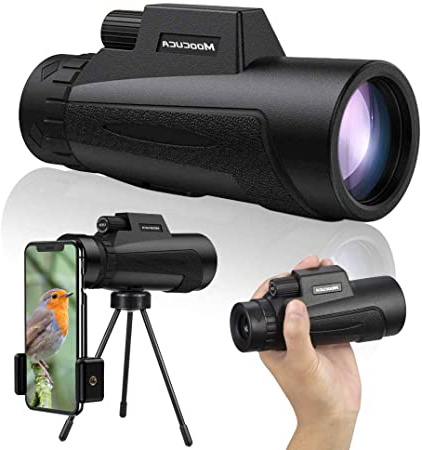 Moocuca Telescopio Monocular, 12 x