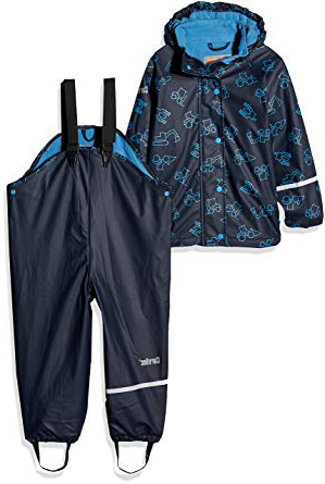 CareTec Chaqueta y Pantalón Impermeable Unisex Niños