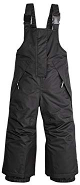 Pantalones de Esquí para Niños Pantalones de Babero Traje de Nieve Impermeable para Deportes de Invierno