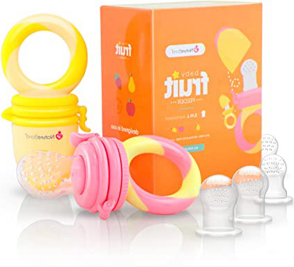 Alimentador antiahogo bebe, chupete fruta